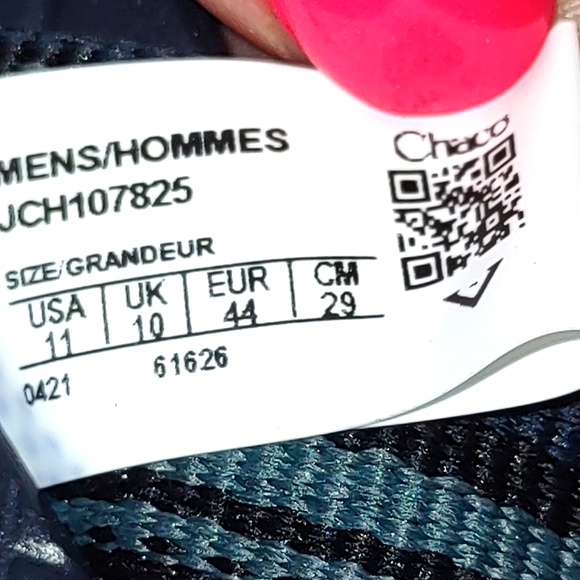 Chaco Men's Classic Flip flop Notch Navy - Picture 10 of 13